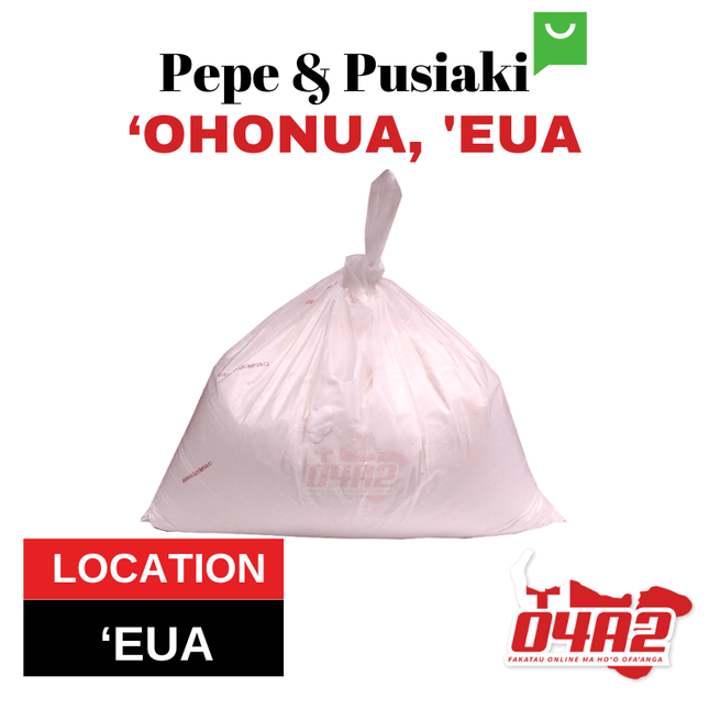 Flour Repack 1kg - "PICK UP FROM PEPE & PUSIAKI, 'OHONUA, 'EUA"