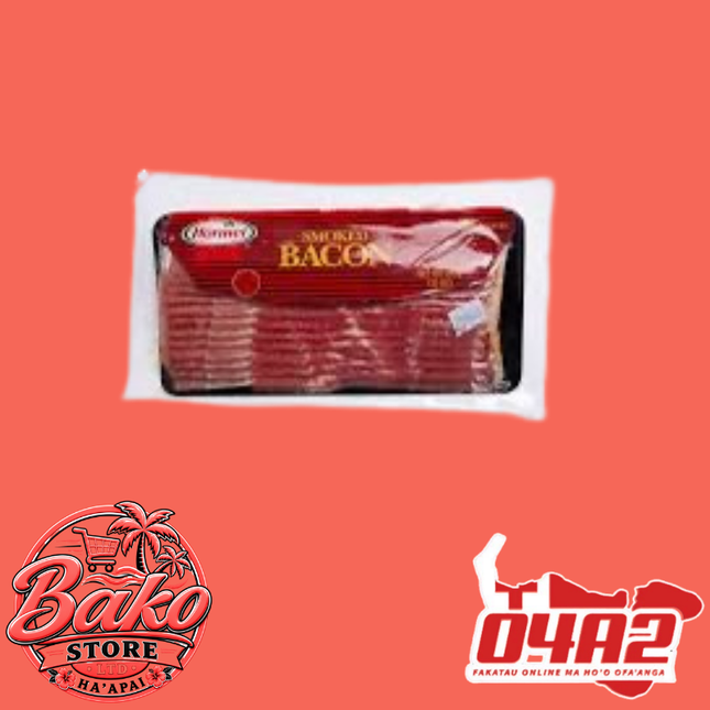 Smoked Bacon 340g - “PICK UP AT BAKO STORE IN PANGAI OR HIHIFO HA’APAI BRANCHES”