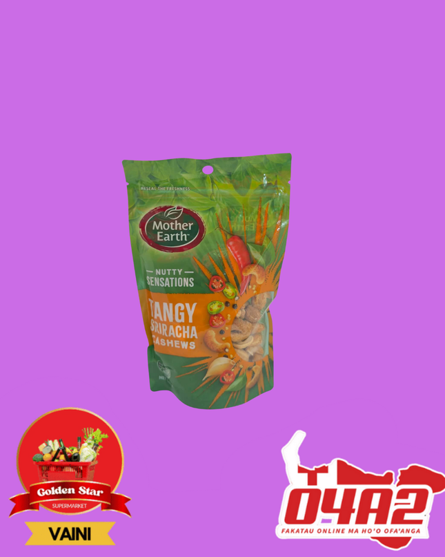 Mother Earth Spicy Sriracha 140g - "PICK UP FROM GOLDEN STAR, VAINI TONGATAPU”