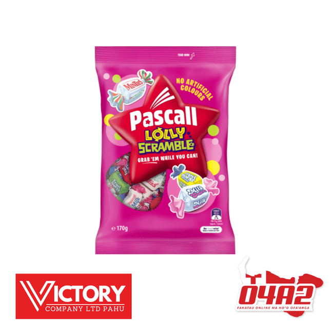 Pascall Lolly Sramble 170g Lole  - "PICK UP FROM VICTORY SUPERMARKET & WHOLESALE, PAHU"