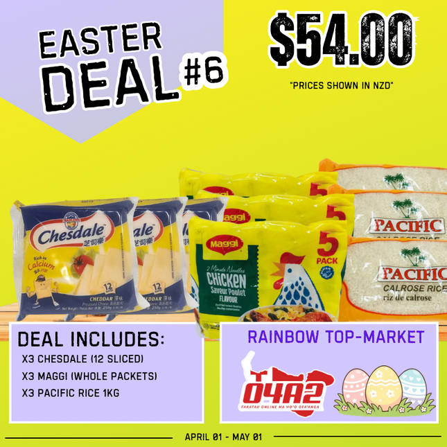 🌈 Easter Deal #6 - "PICK UP FROM RAINBOW TOP MARKET IN FANGA"