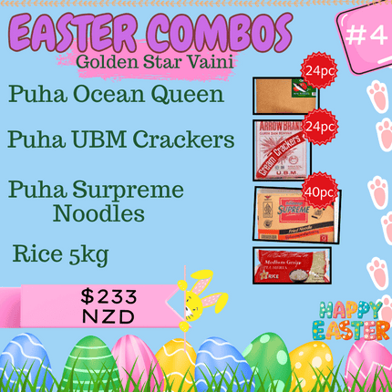 Golden Star Easter Combo #4 - “PICK UP FROM GOLDEN STAR, VAINI TONGATAPU"