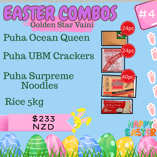 Golden Star Easter Combo #4 - “PICK UP FROM GOLDEN STAR, VAINI TONGATAPU"