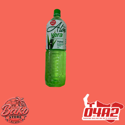 Aloe Vera Drink 1.5L - “PICK UP AT BAKO STORE IN PANGAI OR HIHIFO HA’APAI BRANCHES”
