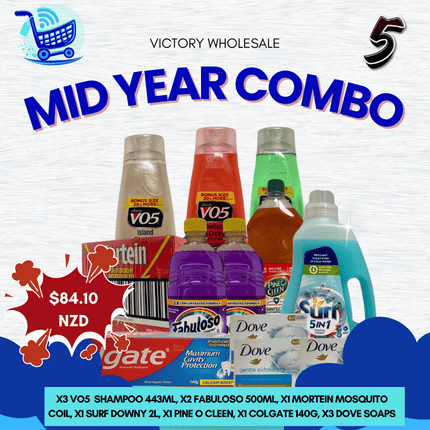 Victory Mid Year Combo #5 -  "PICK UP FROM VICTORY SUPERMARKET & WHOLESALE, PAHU"