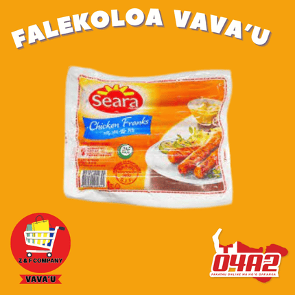 Hotdog Chicken Franks - "PICK UP FROM Z&F HANGA KI POUONO, NEIAFU VAVA'U"