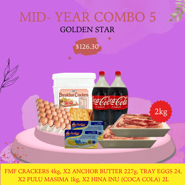 Golden Star Mid Year Combo #5 - "PICK UP FROM GOLDEN STAR, VAINI TONGATAPU"