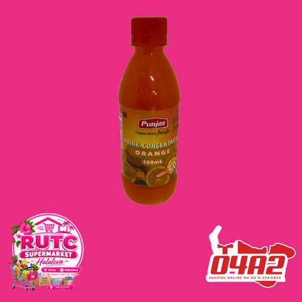 Punjas Orange 300ml - “PICK UP FROM RUTC SUPERMARKET, HALALEVA”