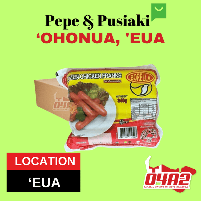 Puha Hot Dog - "PICK UP FROM PEPE & PUSIAKI, 'OHONUA, 'EUA"
