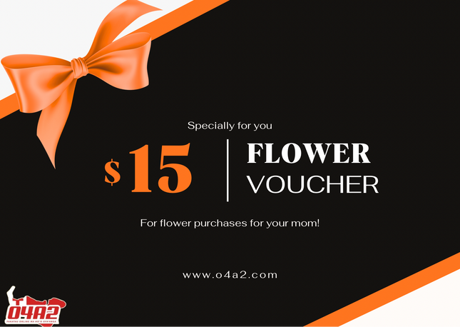 $15 Paanga Flower Voucher - “Pick up from Z & F Company”