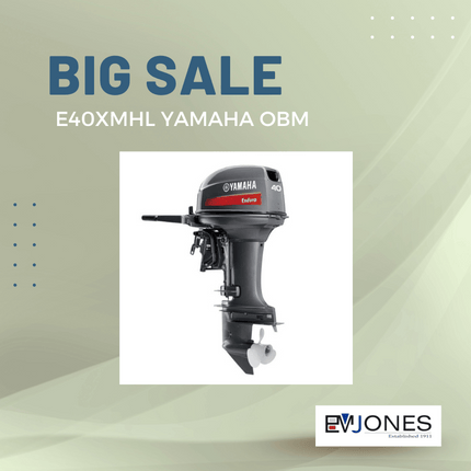 Yamaha 2 Stroke Outboard Motor E40XMHL - "PICK UP FROM EM JONES NUKU'ALOFA"