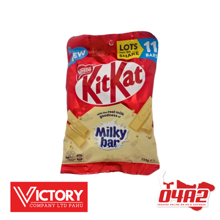 Kit kat milky bar 154g - "PICK UP FROM VICTORY SUPERMARKET & WHOLESALE, PAHU"