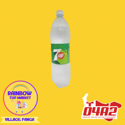 7 up drink  - "PICK UP FROM RAINBOW TOP MARKET IN FANGA"