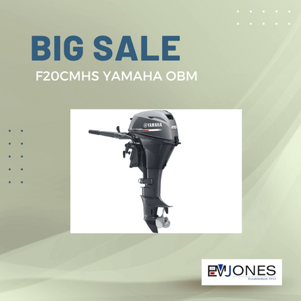 Yamaha 4 Stroke Outboard Motor F20CMHS - "PICK UP FROM EM JONES NUKU'ALOFA"