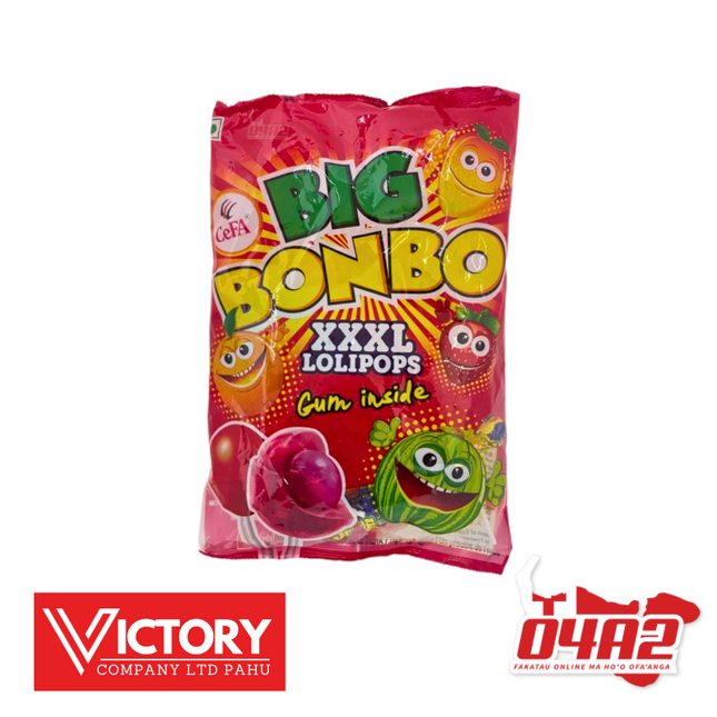 Big bonbo lolipop 100gm - "PICK UP FROM VICTORY SUPERMARKET & WHOLESALE, PAHU"