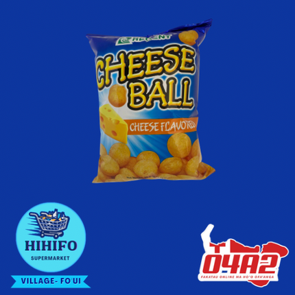 Cheese Ball cheese flavour - PICK UP FROM HIHIFO SUPERMARKET, FO'UI"