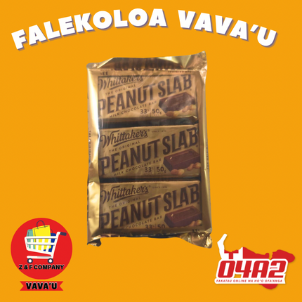 Package of Peanut Slab - "PICK UP FROM Z&F HANGA KI POUONO, NEIAFU VAVA'U"