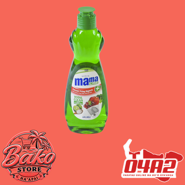 Mama Dish Washing 400ml - “PICK UP AT BAKO STORE IN PANGAI OR HIHIFO HA’APAI BRANCHES”
