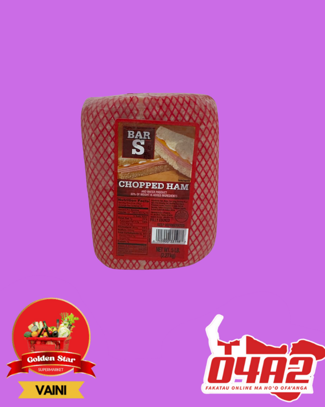 Chopped Ham 5lb - "PICK UP FROM GOLDEN STAR, VAINI TONGATAPU”