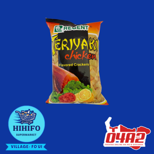 Teriyaki Chicken Crackers- PICK UP FROM HIHIFO SUPERMARKET, FO'UI"