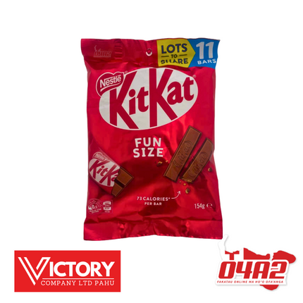 Kit kat 154g - "PICK UP FROM VICTORY SUPERMARKET & WHOLESALE, PAHU"