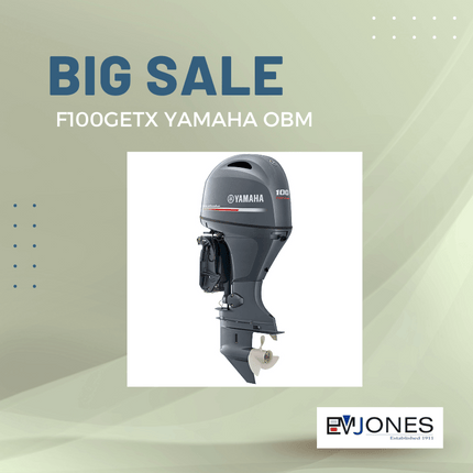 Yamaha 4 Stroke Outboard Motor F100GETX - "PICK UP FROM EM JONES NUKU'ALOFA"