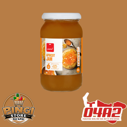 Pam Apricot Jam - “PICK UP FROM PINGI STORE, HA’APAI”