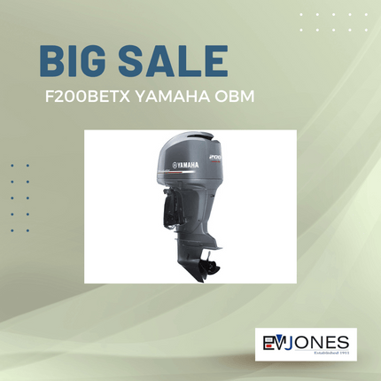 Yamaha 4 Stroke Outboard Motor F200BETX - "PICK UP FROM EM JONES NUKU'ALOFA"