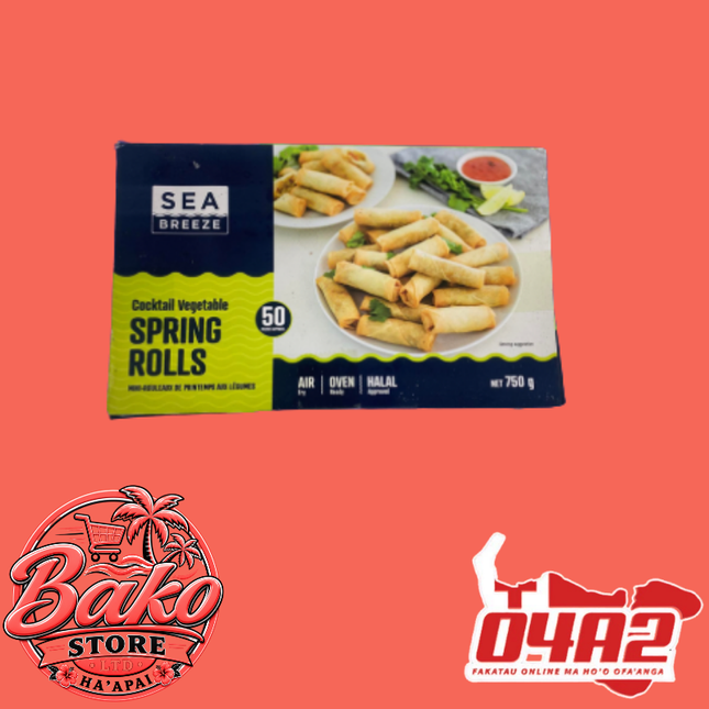 Spring Roll 750g - “PICK UP AT BAKO STORE IN PANGAI OR HIHIFO HA’APAI BRANCHES”