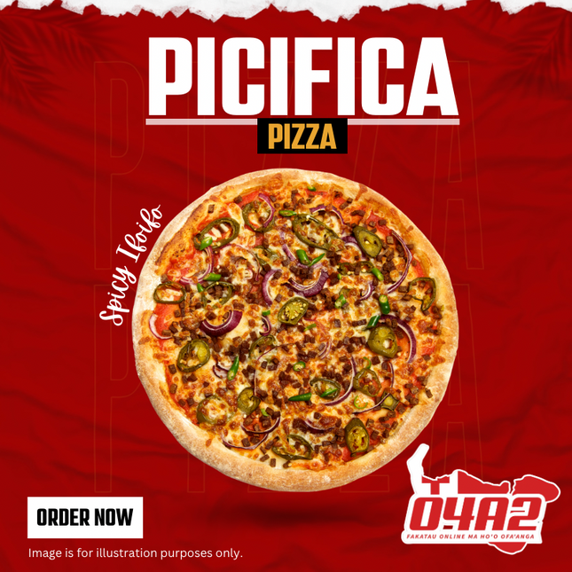 Spicy Ifoifo (Bacon Flavor) - "PICK UP FROM PICIFICA PIZZA AT LOTOHA’APAI VILLAGE”