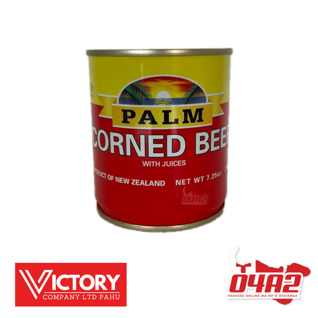 Palm Corn Beef 210g - "PICK UP FROM VICTORY SUPERMARKET & WHOLESALE, PAHU"