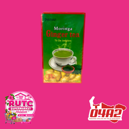 Moringa Ginger Tea - “PICK UP FROM RUTC SUPERMARKET, HALALEVA”