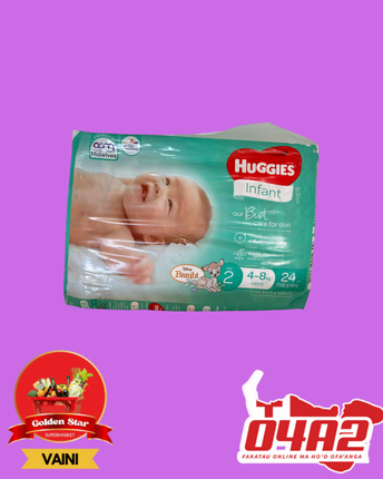 Huggies Diapers Size 2 - “PICK UP FROM GOLDEN STAR IN VAINI”