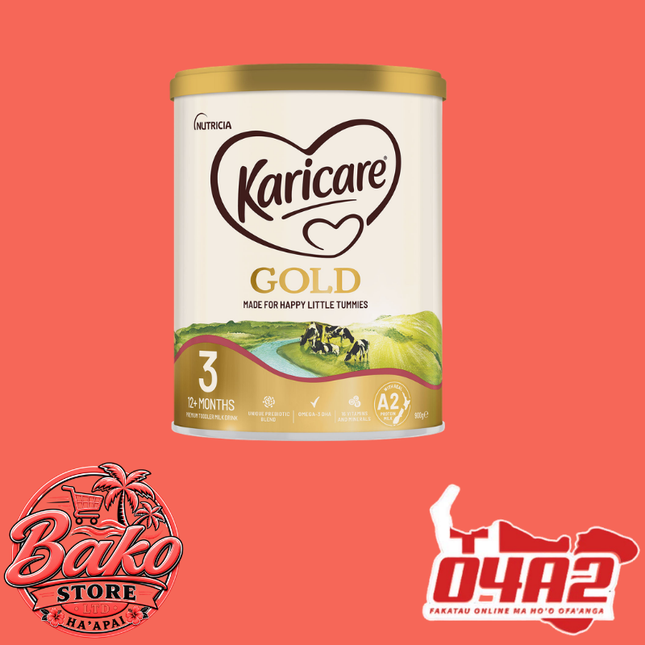 Karicare 3 - 900g - “PICK UP AT BAKO STORE IN PANGAI OR HIHIFO HA’APAI BRANCHES”