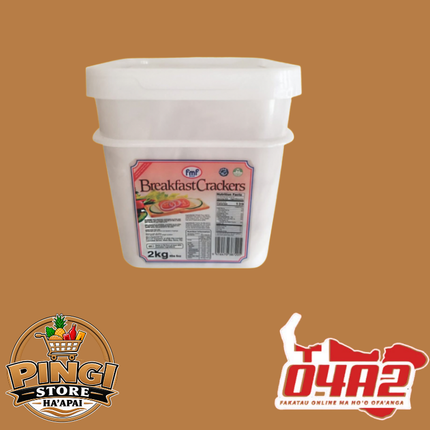 Fmf Crackers 2kg - “PICK UP FROM PINGI STORE, HA'APAI"