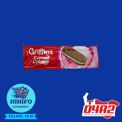 Griffins Cameo Cremes 250g (Pisikete Cameo) - PICK UP FROM HIHIFO SUPERMARKET, FO'UI"