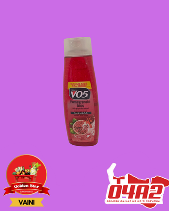 VO5 Pomegranate Bliss Shampoo - "PICK UP FROM GOLDEN STAR, VAINI TONGATAPU"