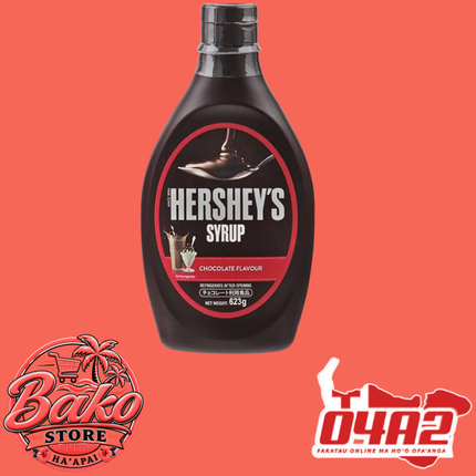 Hershey's Chocolate Syrub 623g - “PICK UP AT BAKO STORE IN PANGAI OR HIHIFO HA’APAI BRANCHES”