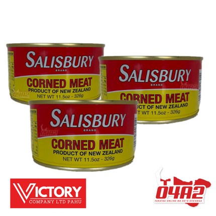 Salisbury Corn Beef 326g - "PICK UP FROM VICTORY SUPERMARKET & WHOLESALE, PAHU"