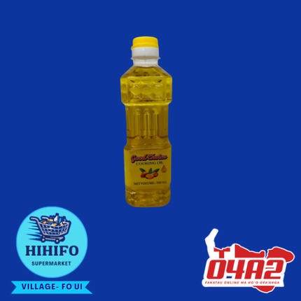 Good Choice Vegetable Oil 500ml - PICK UP FROM HIHIFO SUPERMARKET, FO'UI