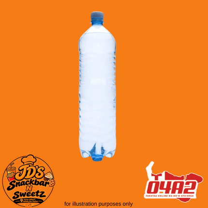 Water 1.25Ltr - “PICK UP FROM JD’s SNACKBAR N SWEETZ, VUNA WHARF HAHAKE BUS STATION"