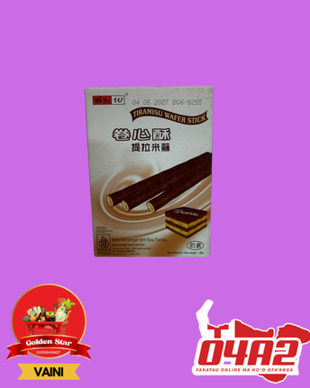 Tiramisu Wafer Stick - "PICK UP FROM GOLDEN STAR, VAINI TONGATAPU”