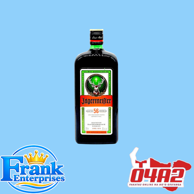 Jagermeister 1L - “PICK UP FROM FRANK ENTERPRISE LTD, MA’UFANGA”
