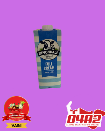 Devondale Milk Huakau - "PICK UP FROM GOLDEN STAR, VAINI TONGATAPU”