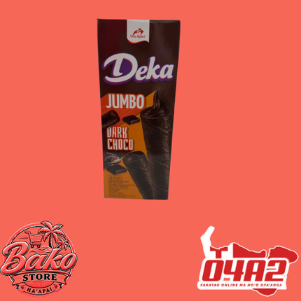 Deka Jumbo Dark Chocolate 140g - “PICK UP AT BAKO STORE IN PANGAI OR HIHIFO HA’APAI BRANCHES”