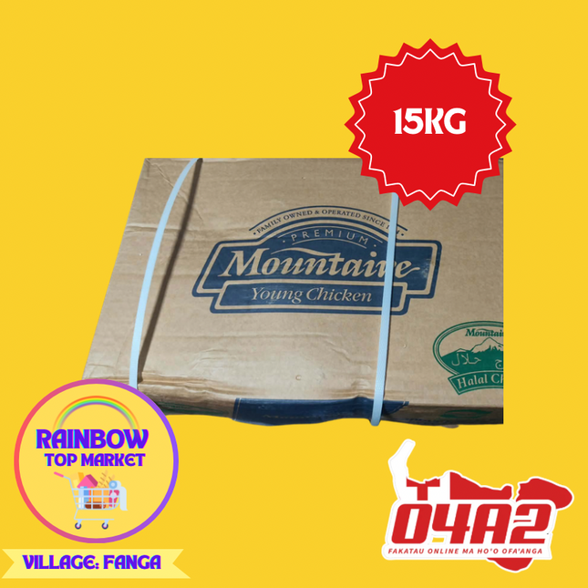 Box of Chicken (Puha Moa) 15Kg - "PICK UP FROM RAINBOW TOP MARKET IN FANGA"