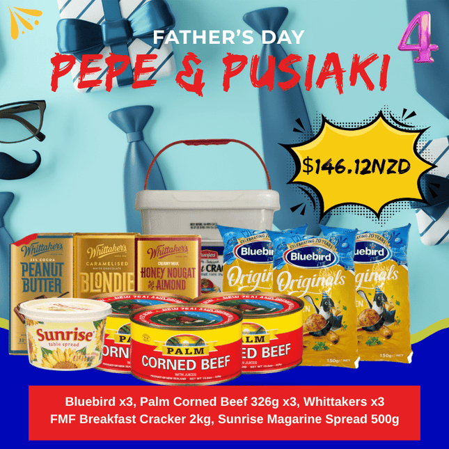 Pepe & Pusiaki Father's Day Combo #4 - "PICK UP FROM PEPE & PUSIAKI, 'OHONUA, 'EUA"