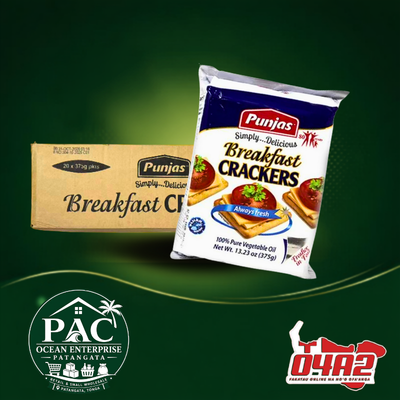 Box of Punjas Crackers - "PICK UP FROM PAC OCEAN ENTERPRISE STORE in PANTAGATA"