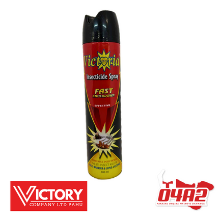 Victoria Insecticide Spray 600ml  - "PICK UP FROM VICTORY SUPERMARKET & WHOLESALE, PAHU"