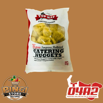 Top Hat Finger Food Nuggets 1kg - “PICK UP FROM PINGI STORE, HA'APAI"
